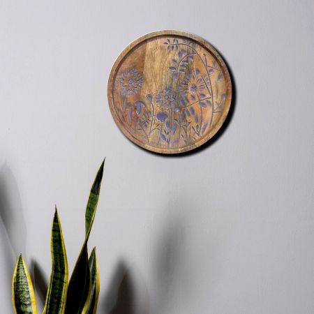 Mauve Blossom Serenity Plate